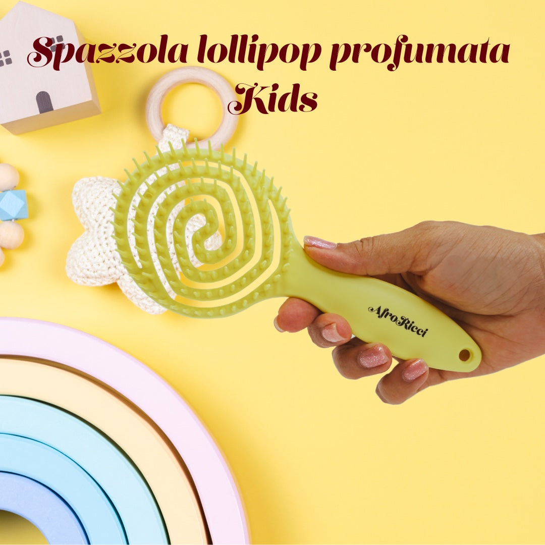 Kids Lollipop Scented Brush - Curl Definition and Detangling