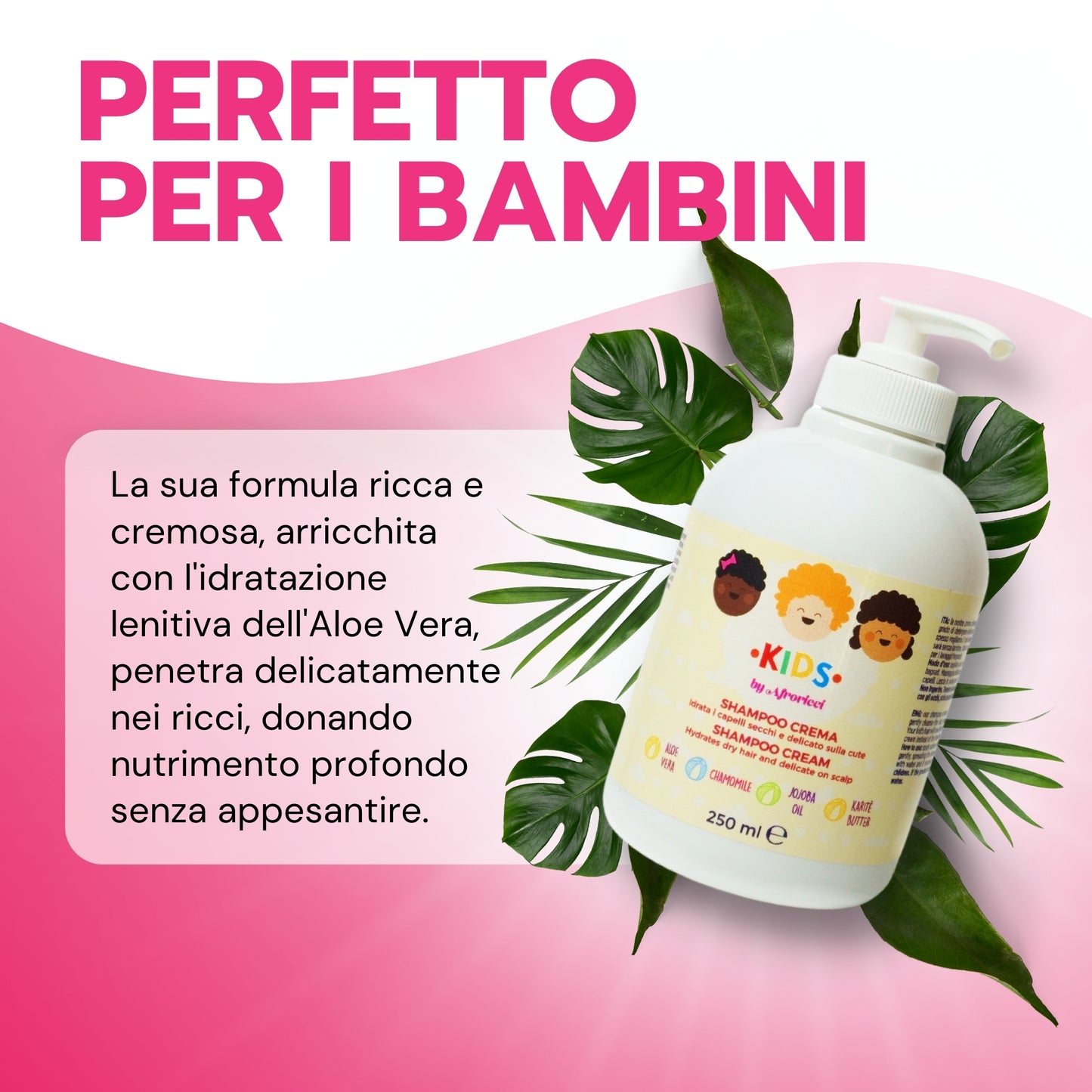 AfroRicci Kids Shampoo Crema 250 ml