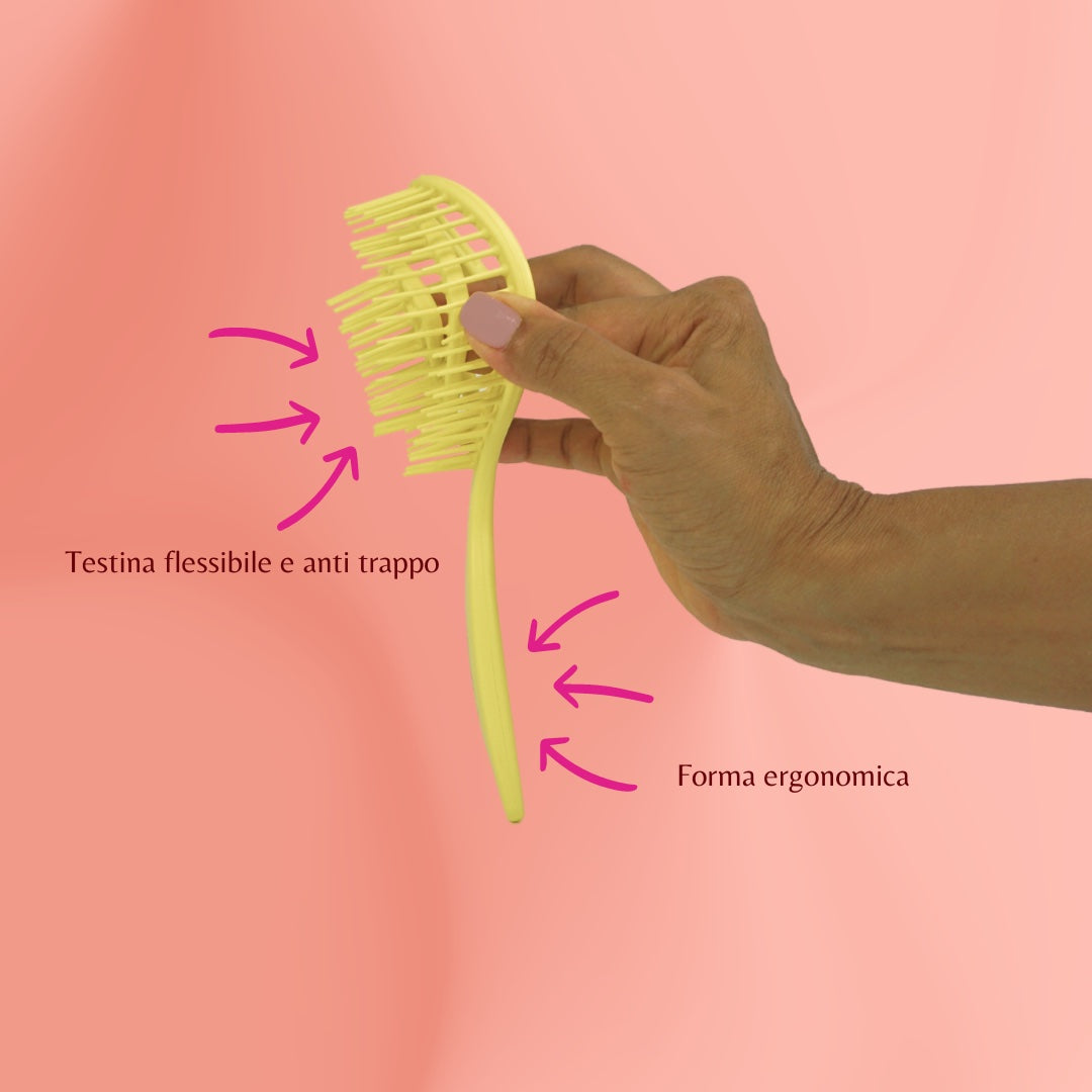 Kids Lollipop Scented Brush - Curl Definition and Detangling