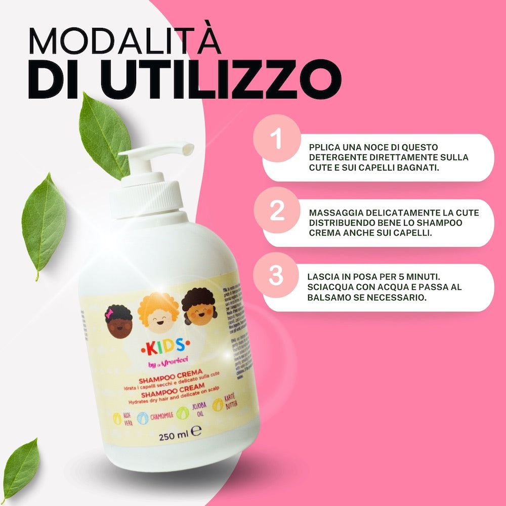 AfroRicci Kids Shampoo Crema 250 ml