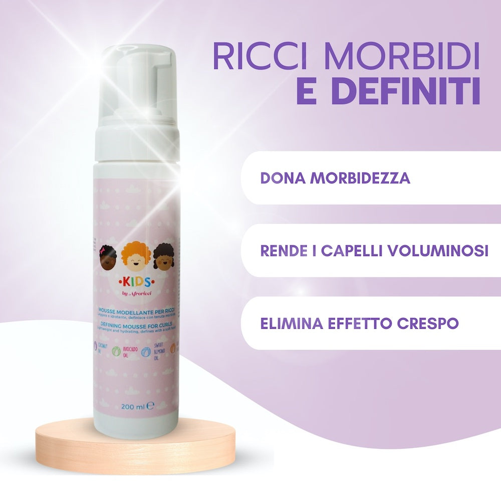 Afroricci Kids Curl Styling Mousse 200 ml