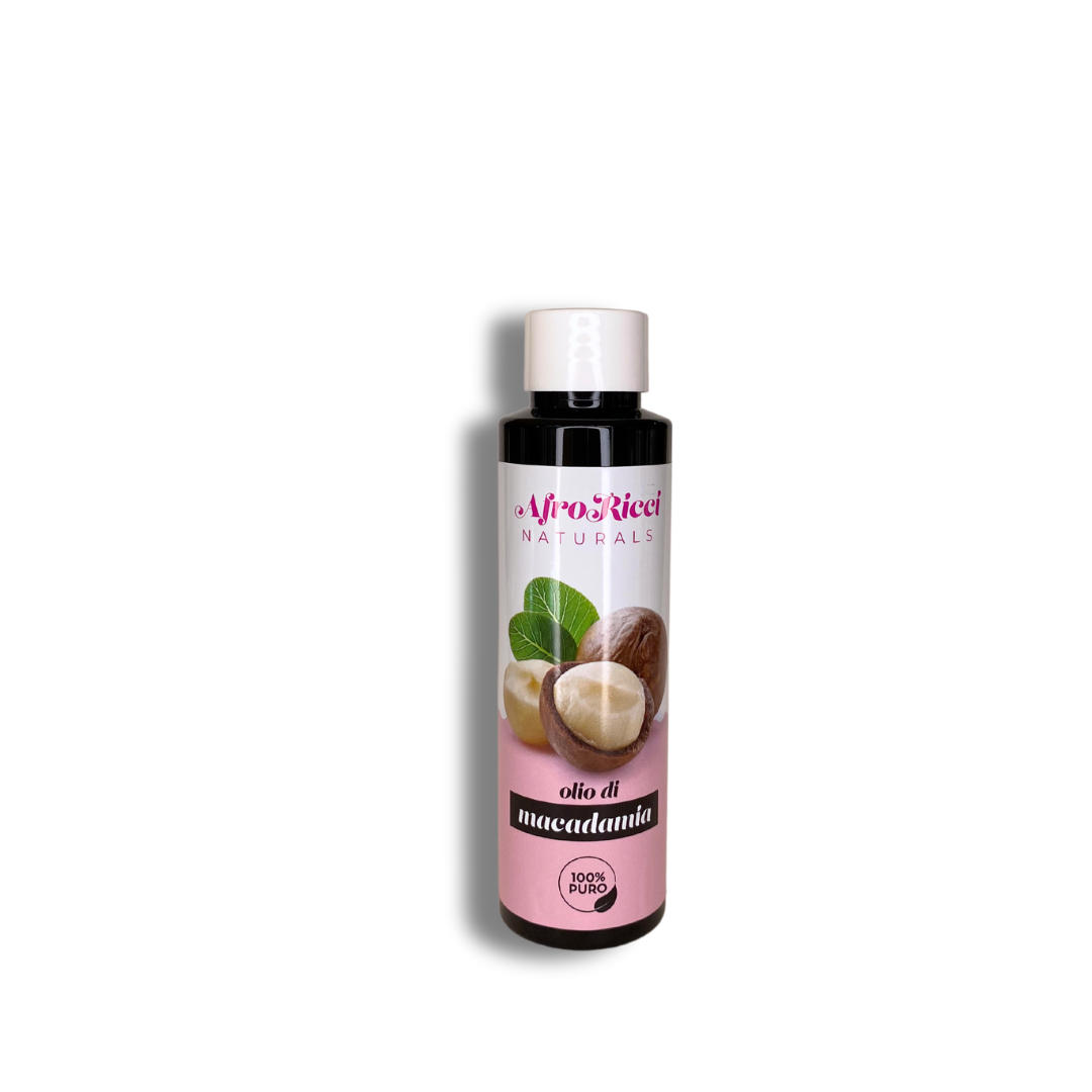 Afroricci Olio di Macadamia 100% 100ml