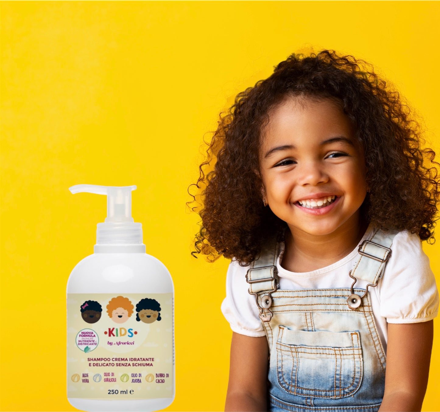 AfroRicci Kids Shampoo Crema 250 ml