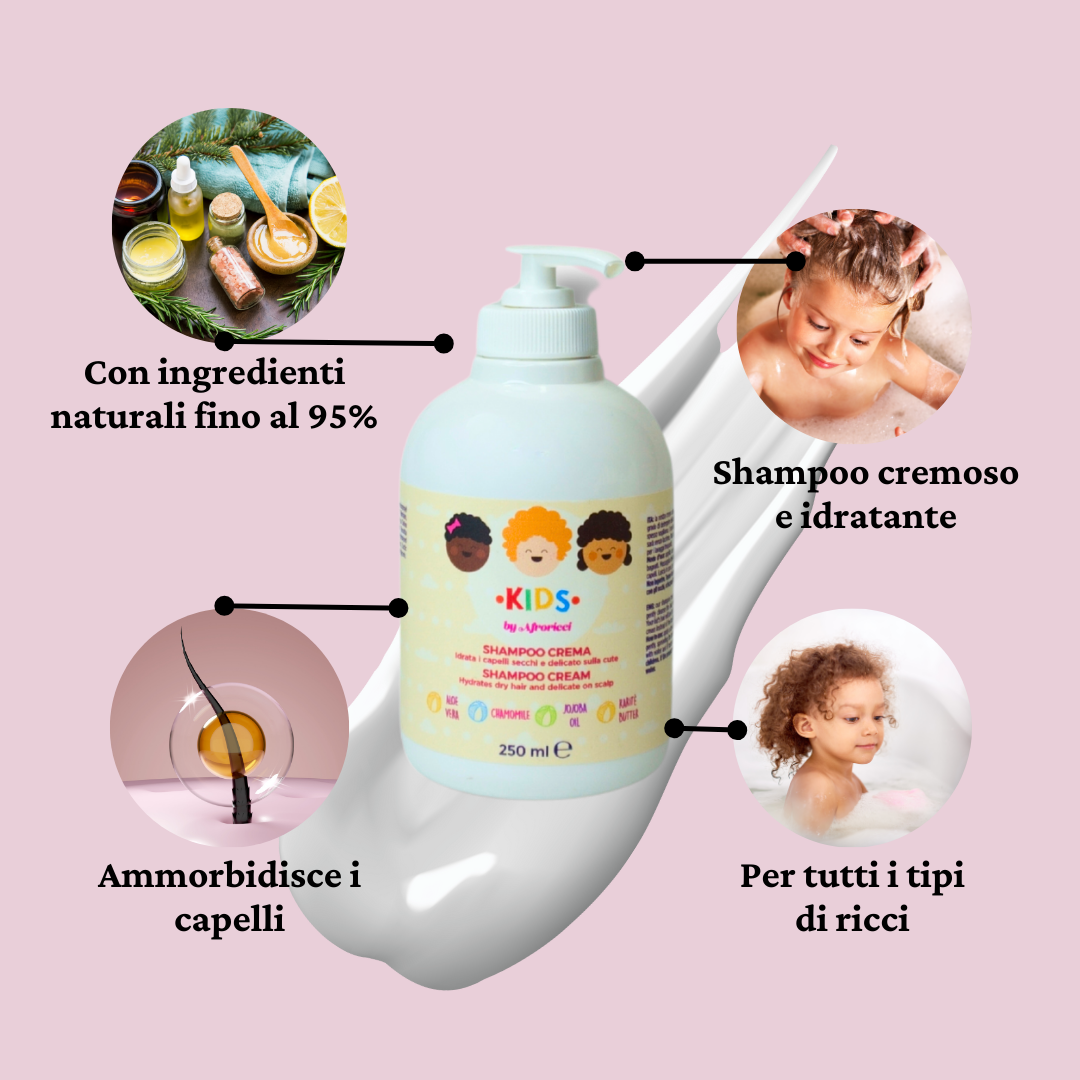 AfroRicci Kids Shampoo Crema 250 ml
