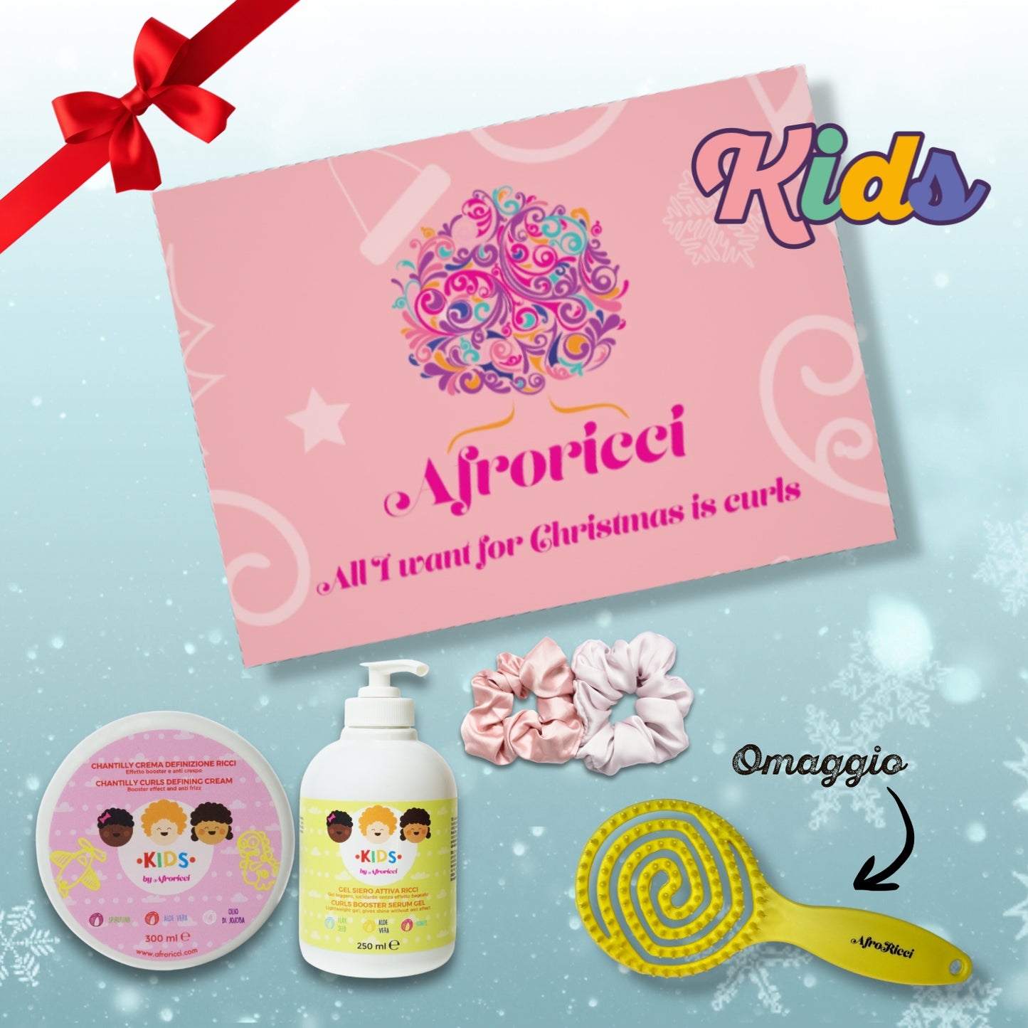 AfroRicci Kids Christmas Poppin Curly Box