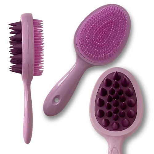 2 in 1 Tangle Massager kids - colore viola