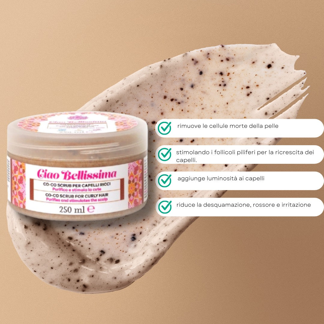 Ciao Bellissima Co-Co Scrub per capelli ricci - 250ml