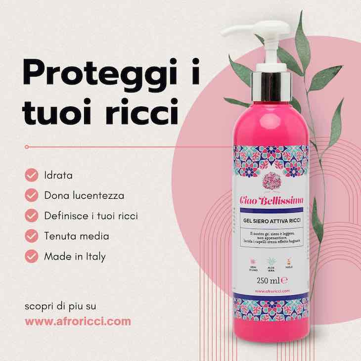 Ciao Bellissima Gel Siero Attiva Ricci 250 ml