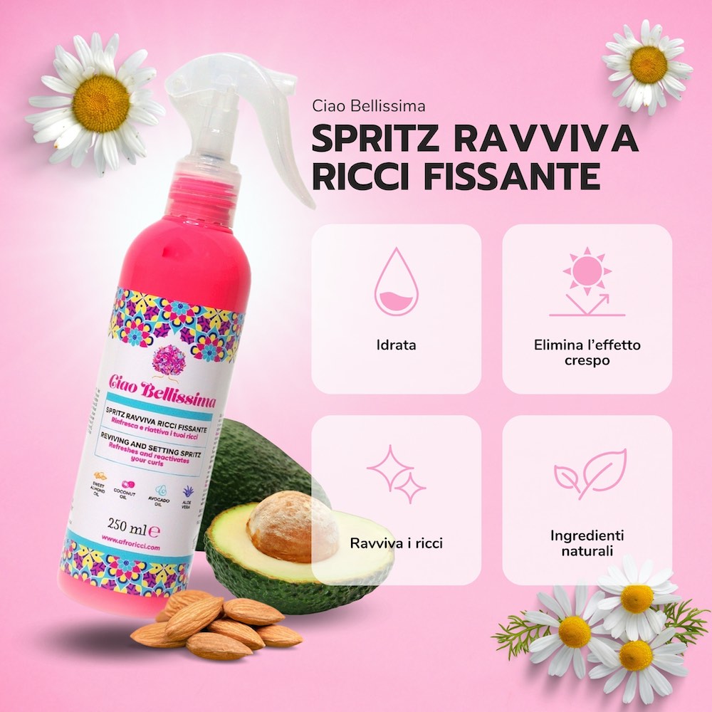 Ciao Bellissima Spritz Ravviva Ricci Fissante 250ml