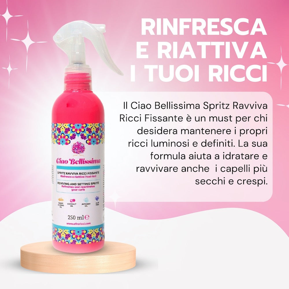 Ciao Bellissima Spritz Ravviva Ricci Fissante 250ml