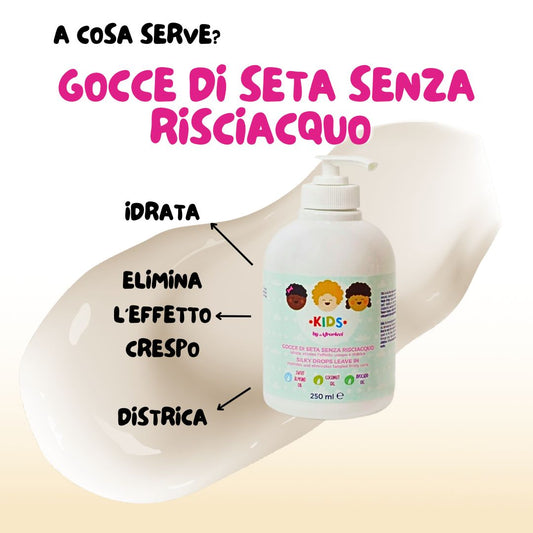 AfroRicci Kids Gocce di seta senza risciacquo 250ml