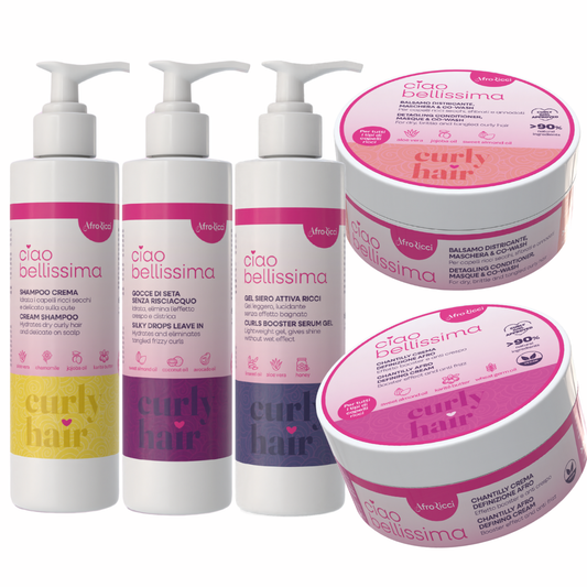 Kit Capelli Afro Tenuta Forte