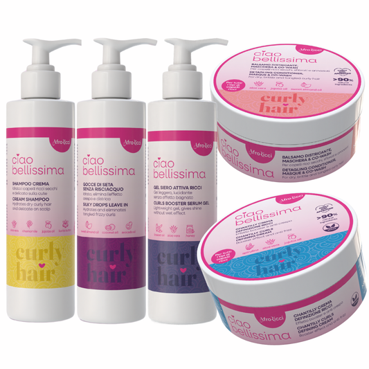 Kit Capelli Ricci Tenuta Forte