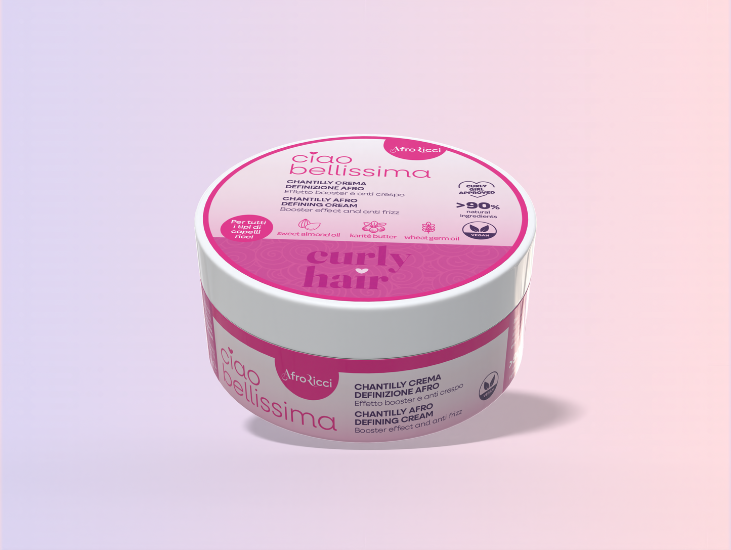 NOVITA' Ciao Bellissima Chantilly Crema Definizione Afro 300ml