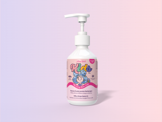 NOVITA' AfroRicci Kids Gocce di seta senza risciacquo 250ml