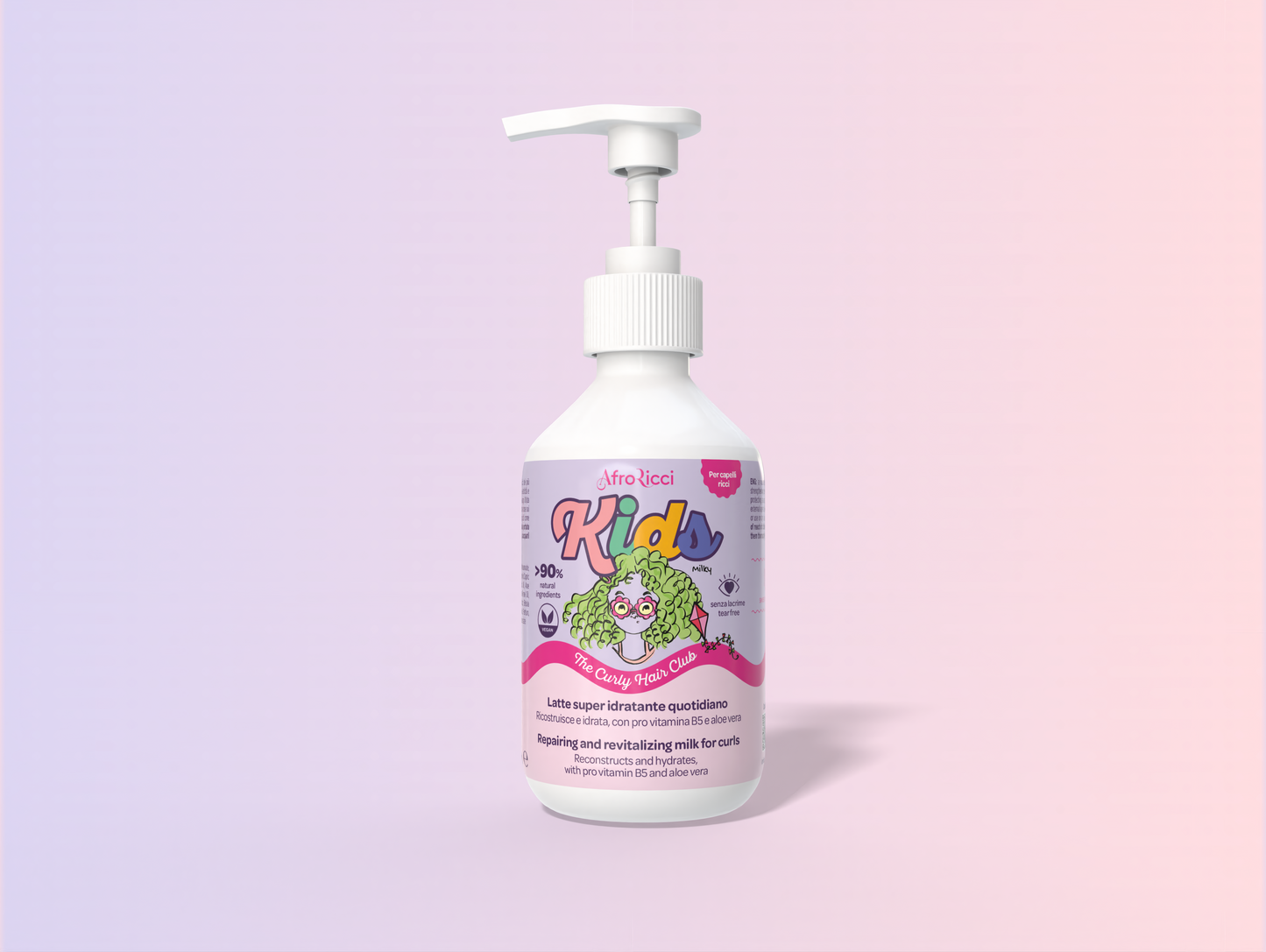 NOVITA' AfroRicci Kids Latte super idratante quotidiano 250 ml