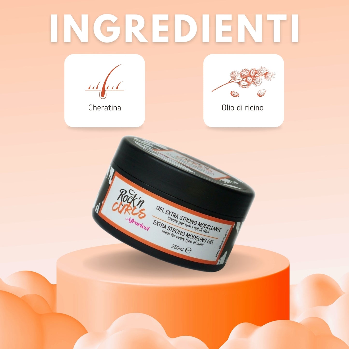 Rock 'n' Curls Gel Extra Strong Modellante 250 ml
