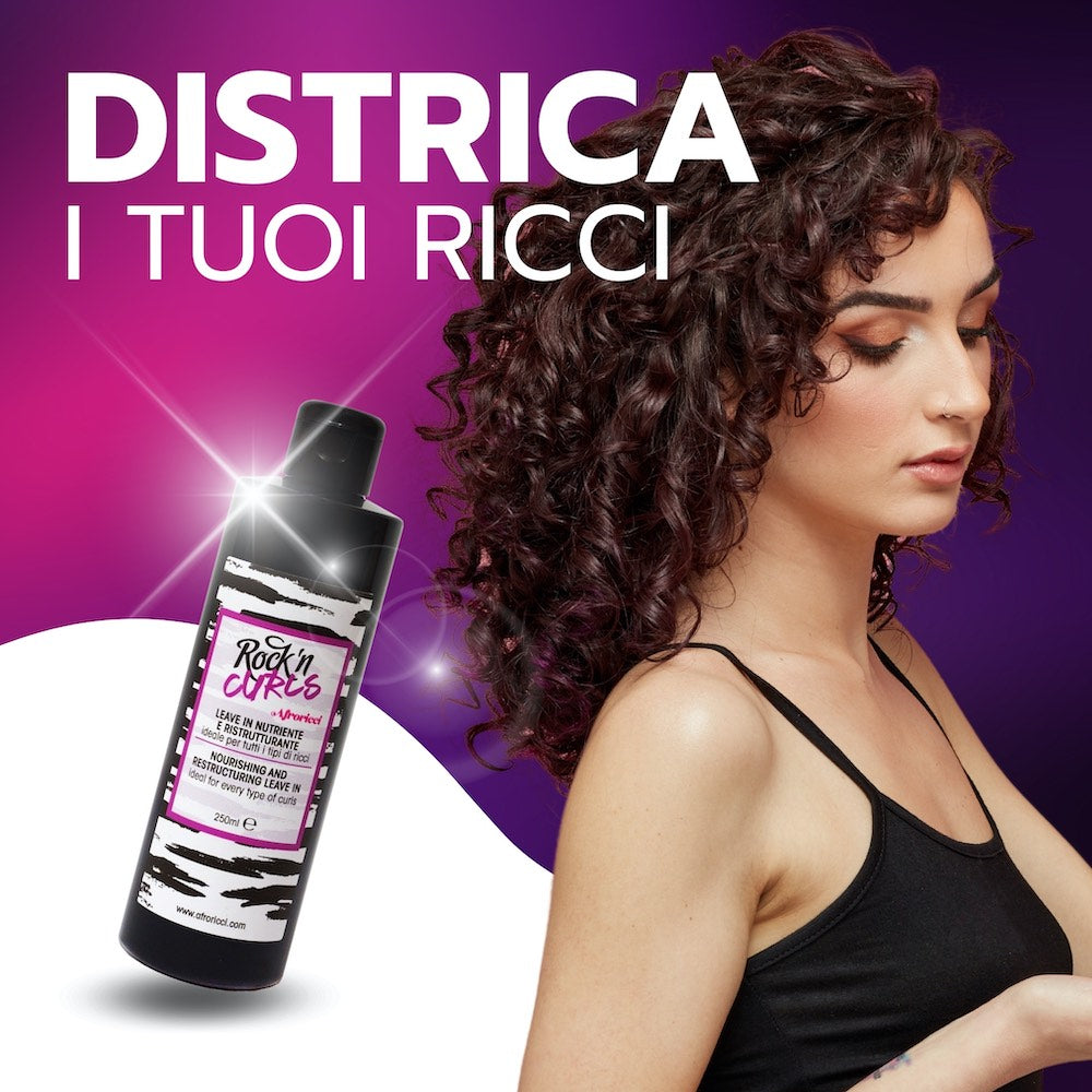 Rock 'n' Curls Leave In Nutriente e Ristrutturante 250 ml