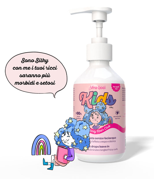 NOVITA' AfroRicci Kids Gocce di seta senza risciacquo 250ml