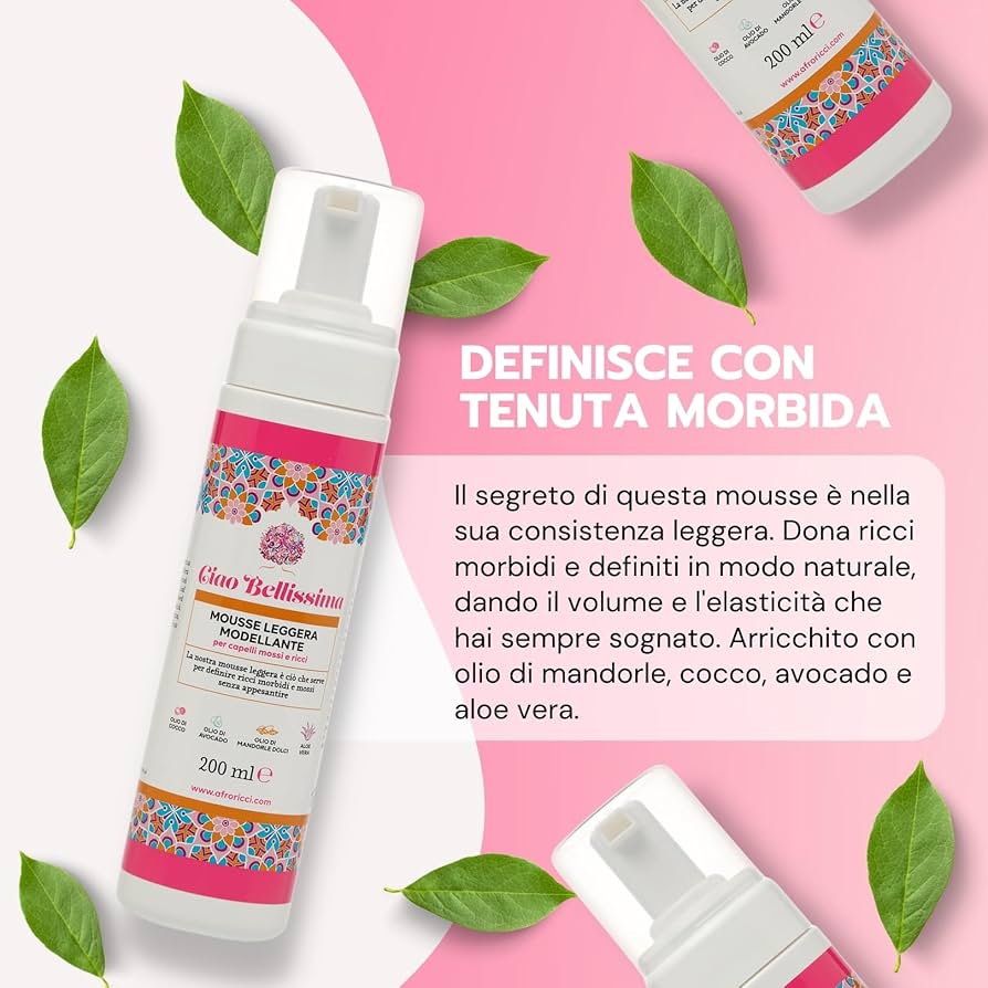 Ciao Bellissima Mousse Modellante Per Ricci 200 ml