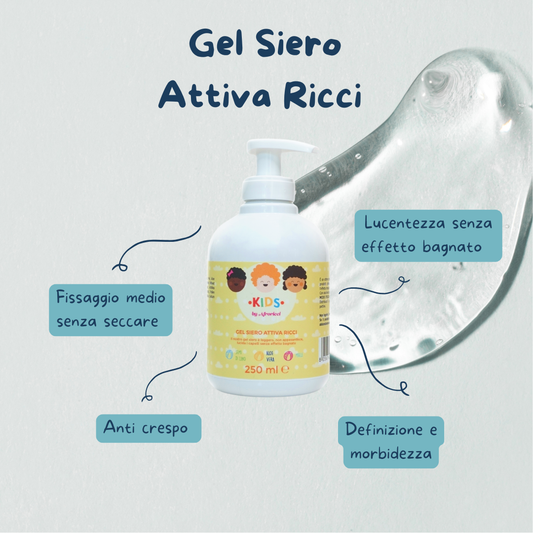 Prendi il Kit Kids Fantastici 4 questo kit e ti regaliamo il Gel Siero Attiva Ricci